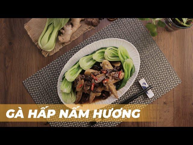 STEAMED CHICKEN WITH SHIITAKE MUSHROOM | TasteShare