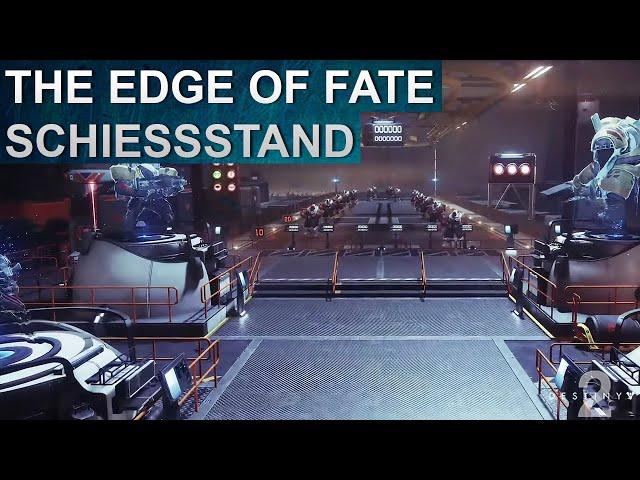 Destiny 2 The Edge of Fate: Schießstand/ Shooting Range