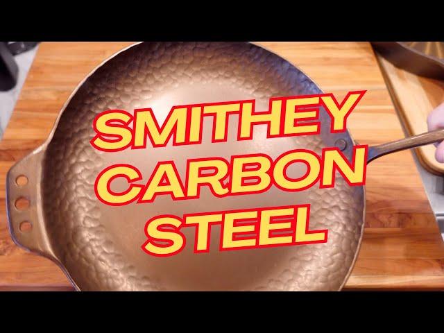 Unboxing and First Cook! Smithey Farmhouse Carbon Steel Skillet