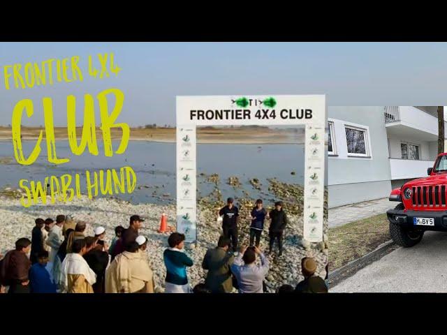 Water cross jeep rally 2021 frontier 4x4 club hund swabi Pakistan