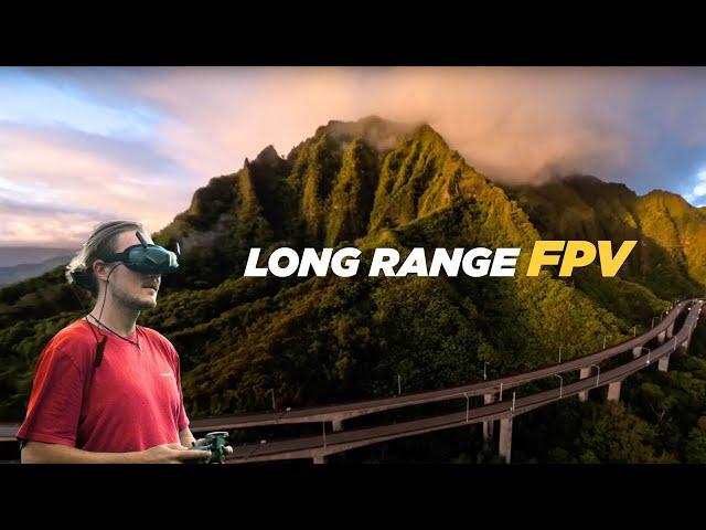 INSANE Drone Flight Over Stairway To Heaven, Hawaii | Long Range FPV