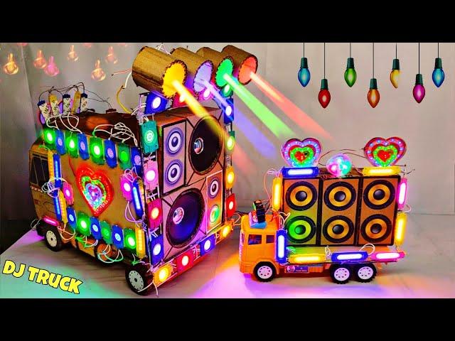 Mini Dj Truck Loding Durga Murti Mini Dj Truck Radha Krishna Dj Light Truck| Gauri Ganesh Pooja