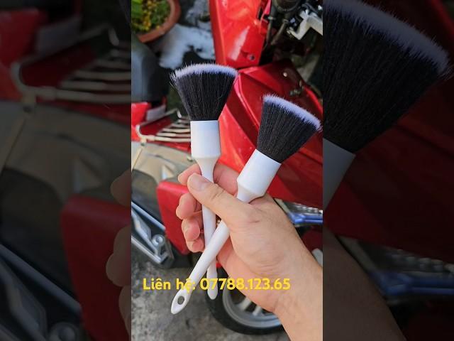 Cọ Chuyên Dụng Vệ Sinh Nội Thất Màn Hình Quạt Dàn Lạnh Xe Chất Liệu Sợi Mềm Mịn 22cm #muasamnhanh