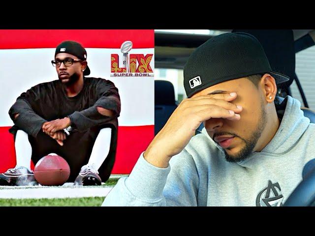 'NO ROUND 2s!" KENDRICK LAMAR SUPER BOWL LIX HALFTIME SHOW COMMERCIAL (REACTION)