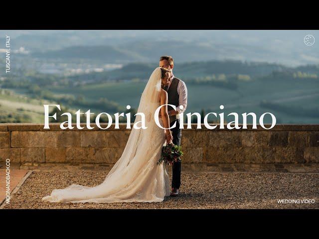 Fattoria Cinciano Wedding Video | Klara & Oli | Tuscany, Italy