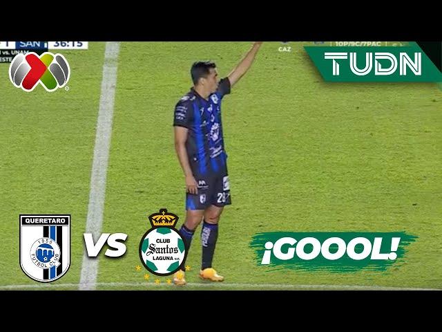 ¡Rubio Rubín empata de carambola! | Querétaro 1-1 Santos | Liga Mx -AP2024 - J17 | TUDN