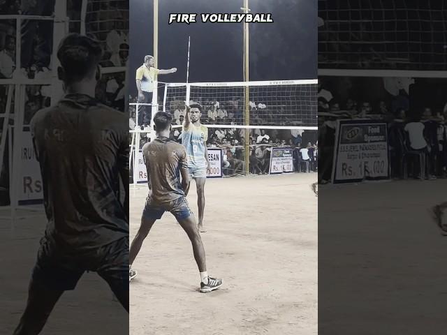 Blocker Angry After Libero On Fire Chotu #shortsfeed#volleyballtournament#sport#volleyballplayer