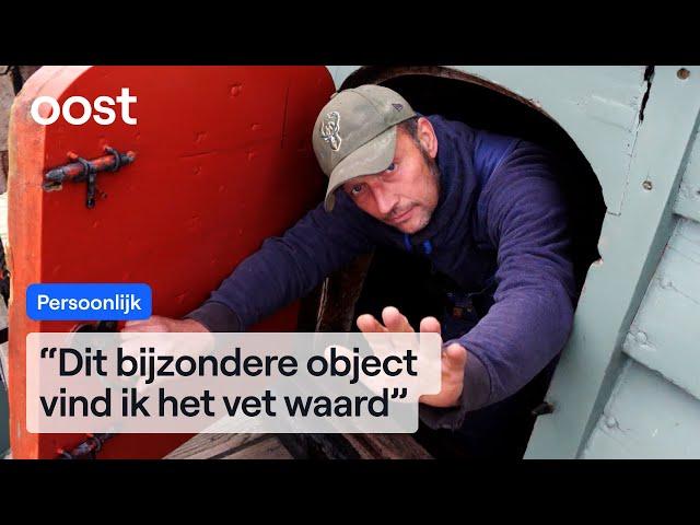 Simon rijdt elke dag 150 km om te werken aan dit bijzondere schip | Oost