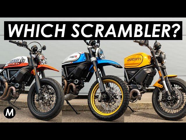 Which DUCATI SCRAMBLER Should You Buy In 2022? (Icon vs Nightshift vs Urban Motard vs Desert Sled)