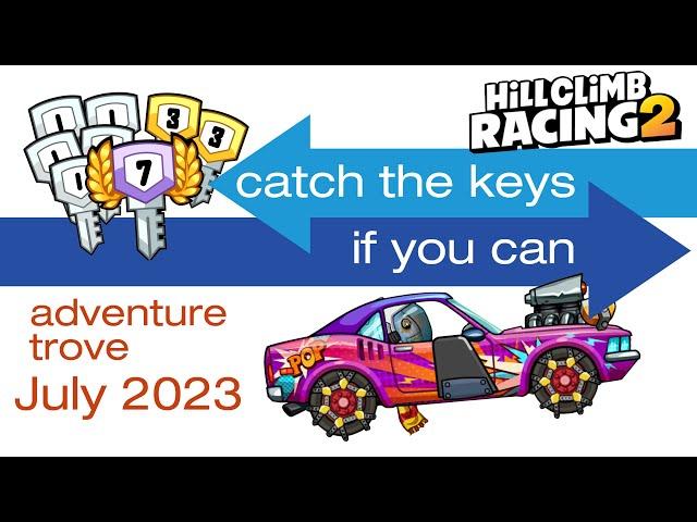 Catch the keys if you can. Adventure trove July 2023. Location & how reach. #hcr2 #keys #trove