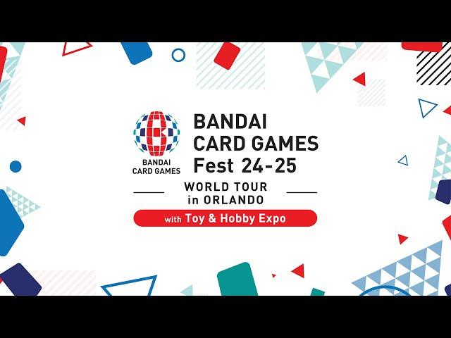 Bandai Card Games Fest 24-25 Orlando, Florida Day 1