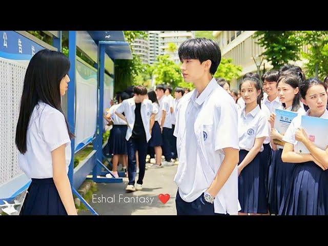 Arrogant Boyfall in lovewith cute classmate️New Korean Mix Hindi songs️Chinese Mix Hindi songs️