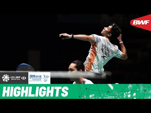 Ferdinansyah/Widjaja take to the court against Guo/Chen