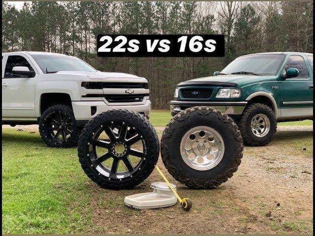 Big wheels vs Small wheels!