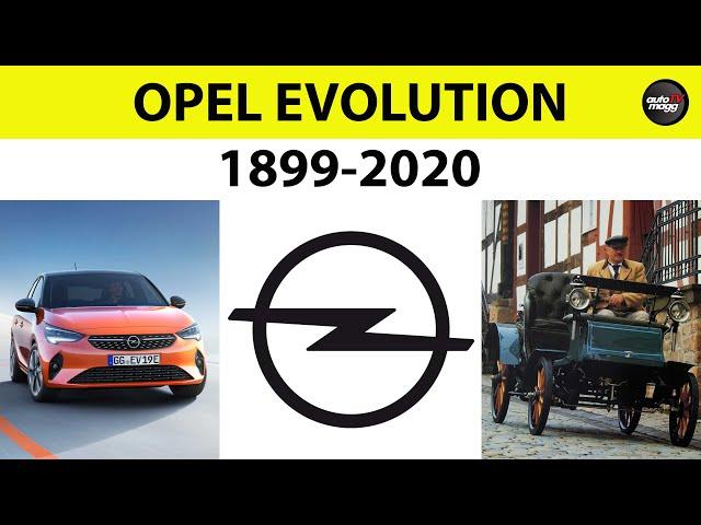 Opel history and evolution / 1899-2020 / All models of Opel's 121-year history...