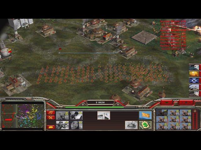 CHINA INFANTRY - Command & Conquer Generals Zero Hour - 1 vs 7 HARD Gameplay - Last Stand