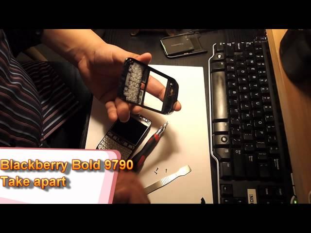 Blackberry Bold 9790 take apart video