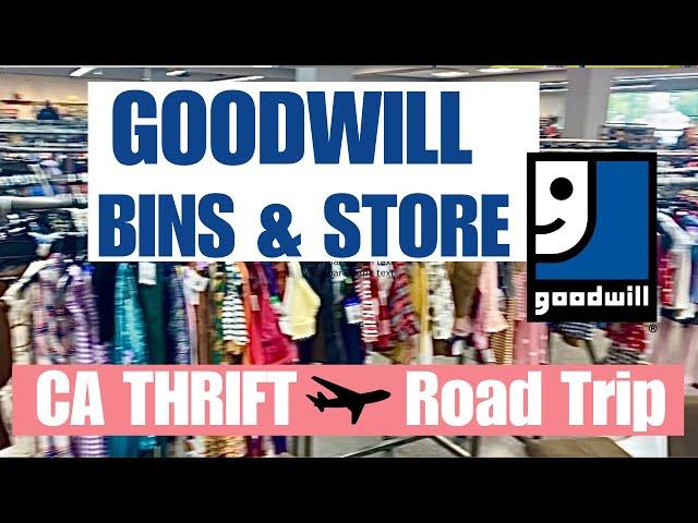 Thrift Trip!  California Goodwill Bins & Biggest Store Treasure Hunt | Thrift With Me Home Decor