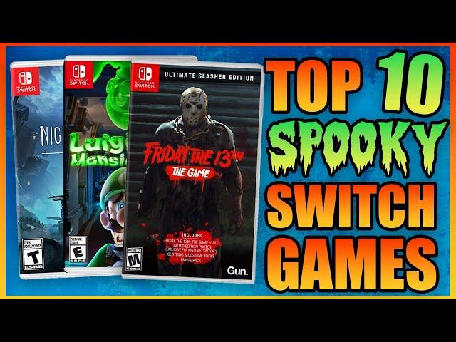 Top 10 Creepy & Spooky Games On Nintendo Switch!