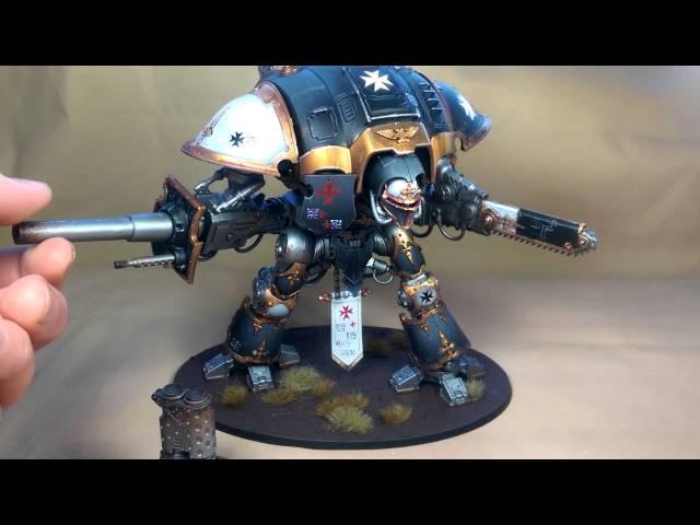 Warhammer 40k Imperial Knight Titan - Paladin or Errant - Painted