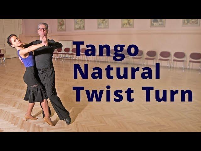 Tango Natural Twist Turn | Intermediate Dance Routine