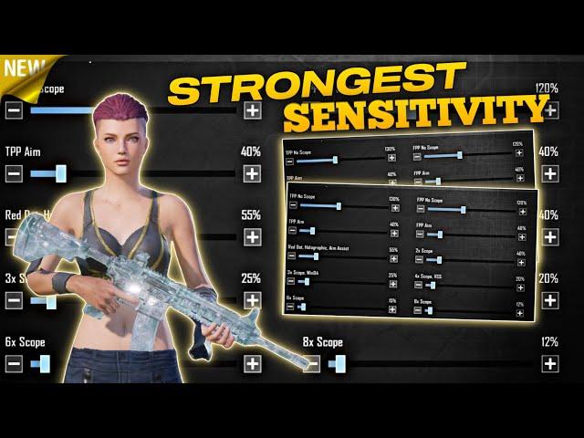 New Best Sensitivity settings for Pubg Mobile in 2023 | sensitivity and control codes new update