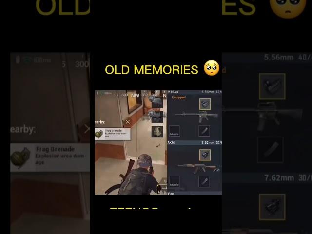 ℹ️ OLD Pubg Mobile Memories #pubgmobile #shorts #bgmi #oldmemories #oldpubg