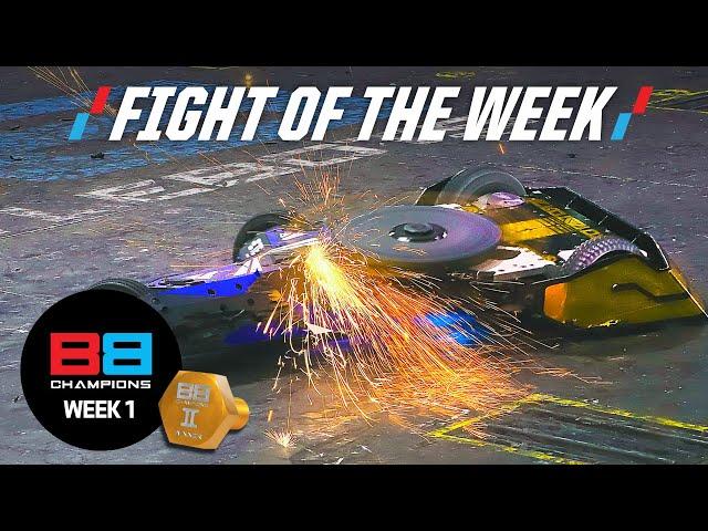 Incredible Rematch Full Of Vicious Shots | Valkyrie Vs Rotator | BattleBots Champions II