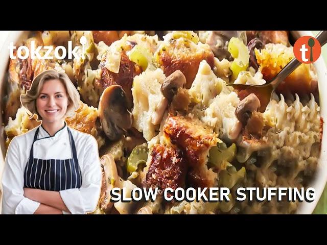 Slow Cooker Stuffing Recipe: Moist, Flavorful