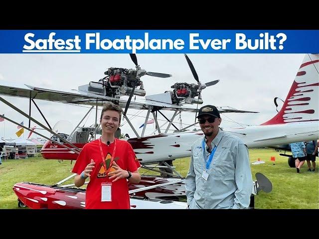 Air Cam Twin-Engine Floatplane. Price and running cost. Why is it so safe?