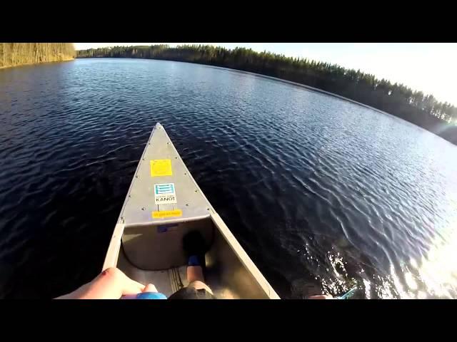 Canoeing in Sweden 2015 - GoPro