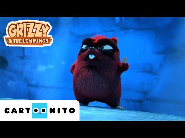Grizzy e os Lemingues | O poder cor-de-rosa | Cartoonito
