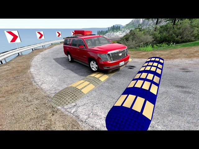 Cars vs Speed bumps #49 - BeamNG Drive  beamng-cars TV