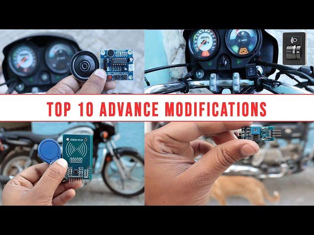 top 10 advance modification bike or motorcycle