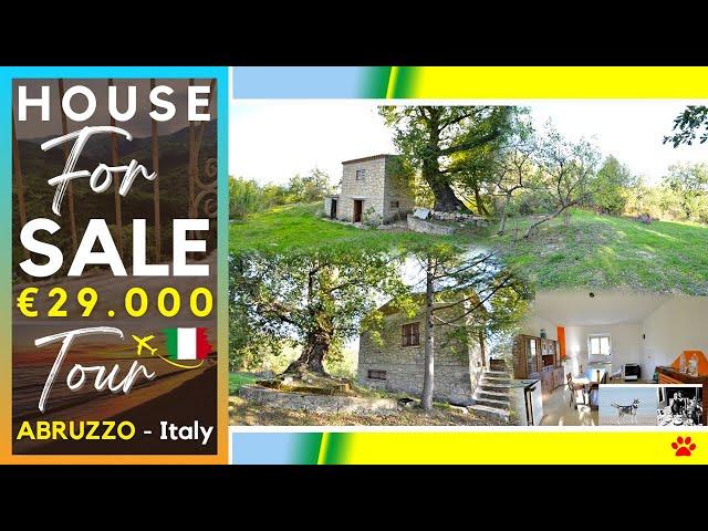 Stand alone stone house with land for sale in Italy, Abruzzo | Character &  surrounded by nature