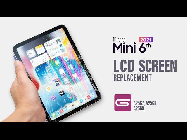 iPad Mini 6 2021 LCD Touch Screen Glass Replacement