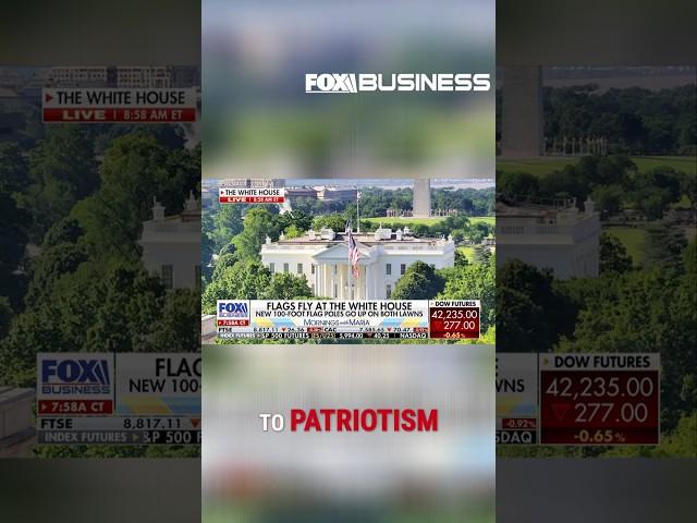 Donald Trump has brought back patriotism: Fahey #shorts #trump #whitehouse #americaflag