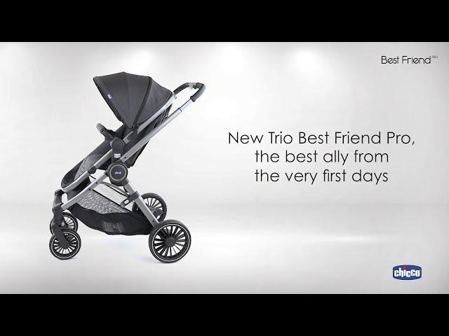 Best Friend Pro, the modular stroller homologated from birth to 3 years