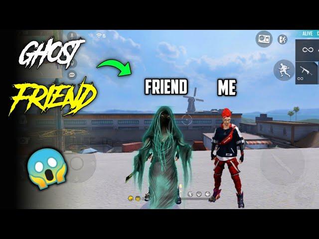 Free Fire : Ghost Friend In Training Ground | Free Fire Ghost Video #2