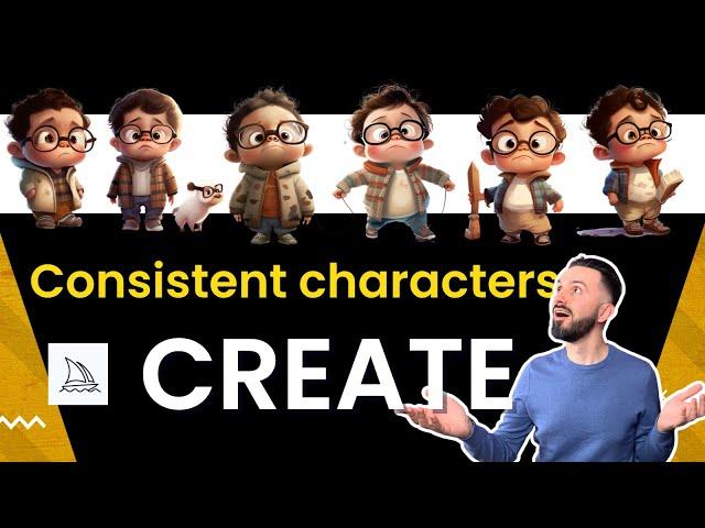 How to Create Consistent Characters in Midjourney for a Children's Book - Step-by-step AI Tutorial