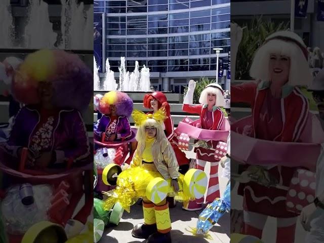 Candy Rushers ASSEMBLE! @ Disney D23 2024 by Cosplayer Nation