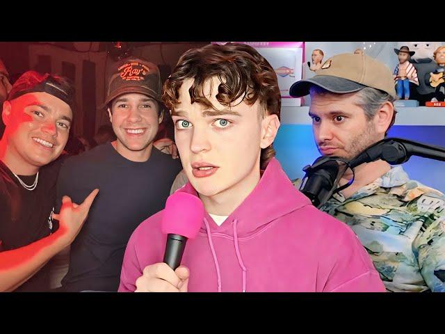 ethan klein confronts steiny for david dobrik support