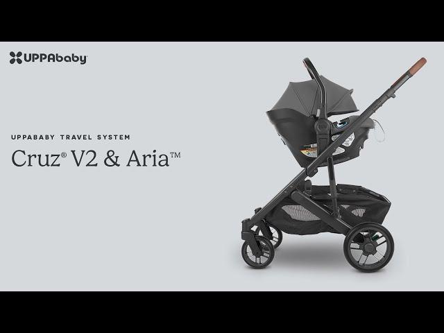 UPPAbaby Cruz V2 Stroller & Aria Car Seat Travel System