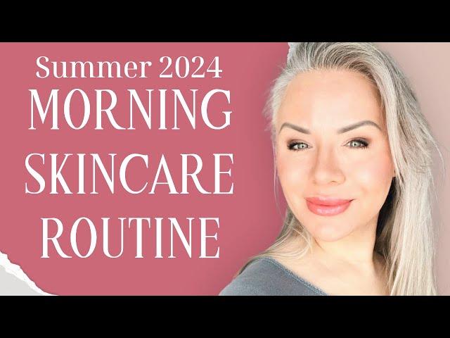 Typical Summer Morning Skincare With Me (Summer 2024)