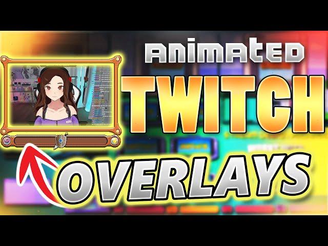 TWITCH ANIMATED OVERLAY PACKS 2020 [Twitch/Youtube/Facebook][OBS/SLOBS/XSPLIT] (Download link)