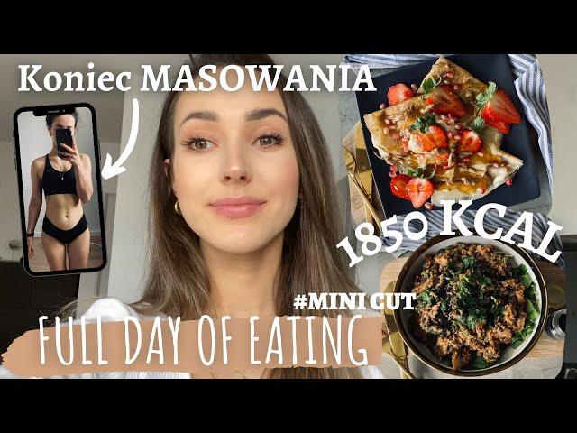  Full Day of EATING 1850kcal Naleśniki na REDUKCJE?!  update formy #wegańskieprzepisy