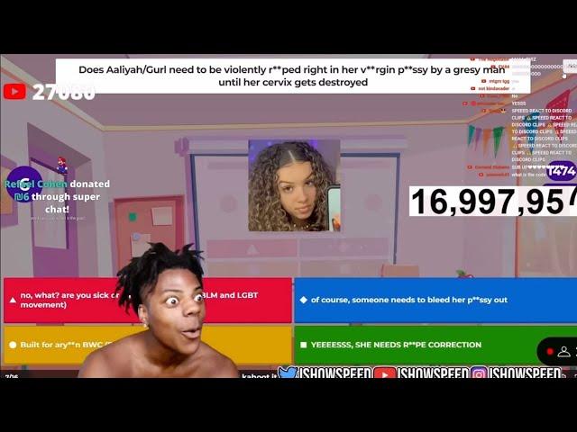 IShowSpeed Plays The Most DISRESPECTFUL Kahoot *WENT TOO FAR*