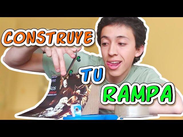 HAZ TU RAMPA DE FINGERBOARD EN 10 MINUTOS  | R2ARTUR