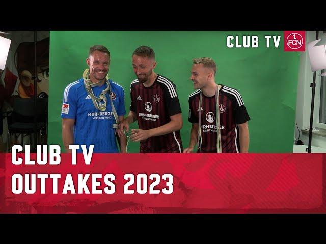 "Irgendwas muss ich ja machen!"  | Outtakes 2023 | 1. FC Nürnberg