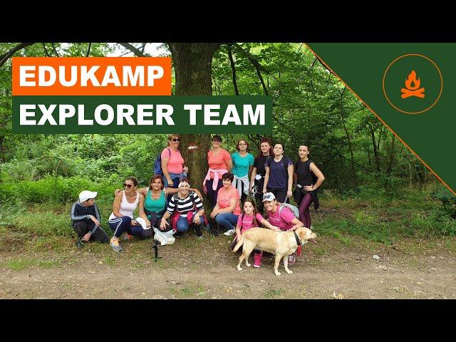 EDUKAMP Explorer Team | Planinarenje kroz predivnu šumu Dilj gore - Gospa Grabovačka - Dilj Trail
